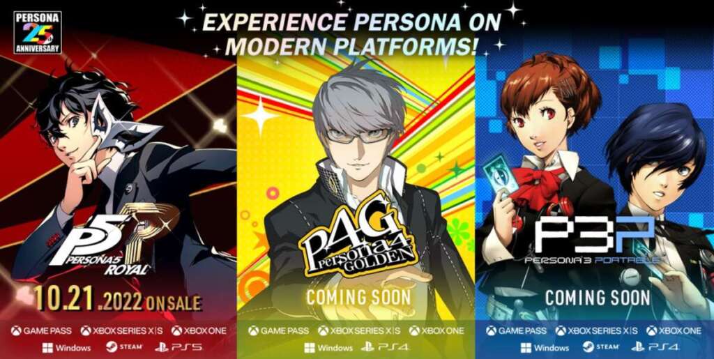 Persona Spiele anlässlich Jubiläum für Windows angekündigt