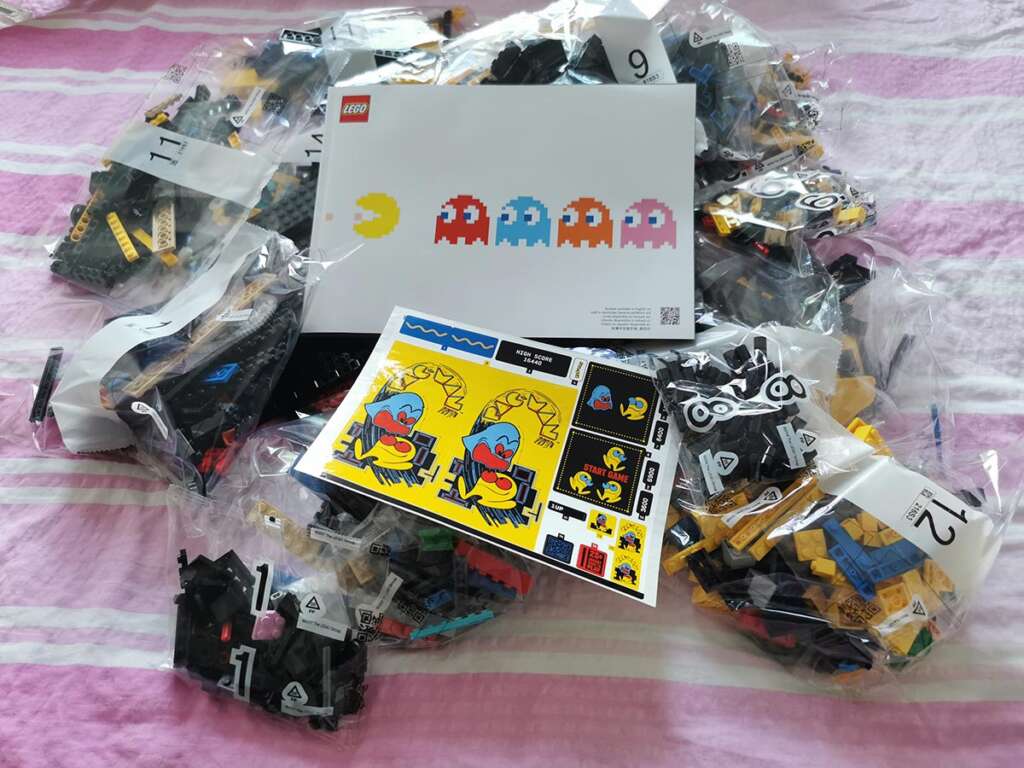 Zusammengebaut: Lego PAC MAN